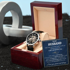 To My Husband (Eyes ) – Openwork Watch