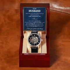 To My Husband (Eyes ) – Openwork Watch