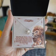 Never Forget - Love Knot Necklace (From Dad)