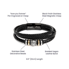 Love You Forever Last Everything – Bracelet (From Mom)
