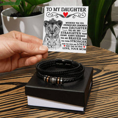 Love You Forever Last Everything – Bracelet (From Mom)