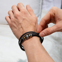 Love You Forever Will Never Lose (To My Grandson) – Bracelet (From Grandparent)