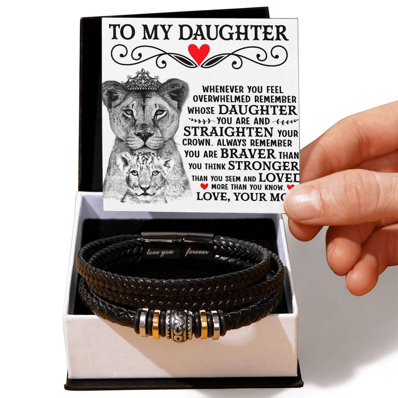 Love You Forever Last Everything – Bracelet (From Mom)