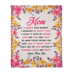 Mom You Will feel My Love in It (from Son) – Coral Fleece Blanket