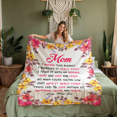 Mom You Will feel My Love in It (from Son) – Coral Fleece Blanket