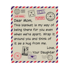 This Blanket Is My Way – Jersey Fleece Blanket (From Daughter)