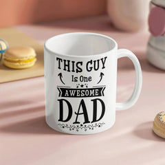 One Awesome Dad Ceramic Mug