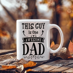 One Awesome Dad Ceramic Mug