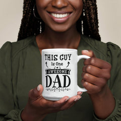 One Awesome Dad Ceramic Mug