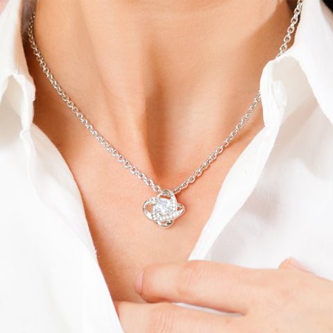 Never Forget - Love Knot Necklace (From Dad)